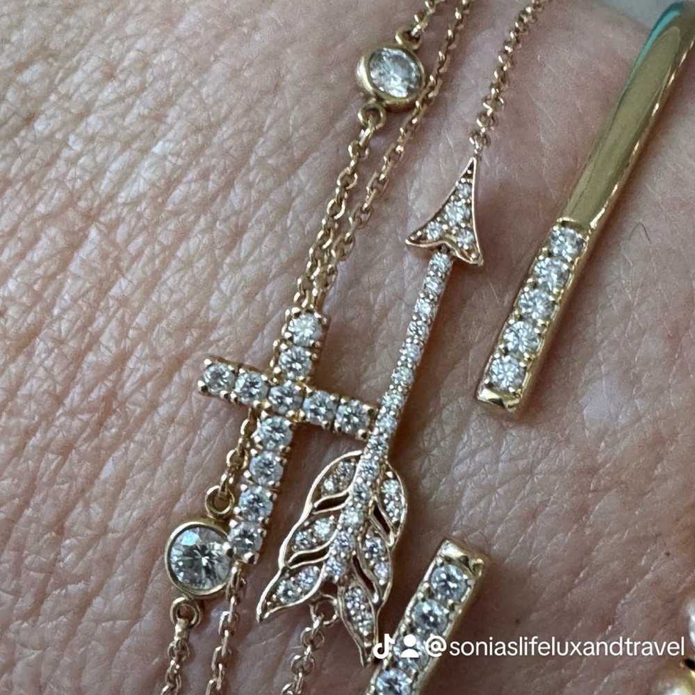 Tiffany&Co arrow diamond bracelet